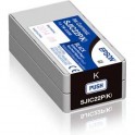 Epson C3500 cartuccia inchiostro NERO SJIC22P(K)
